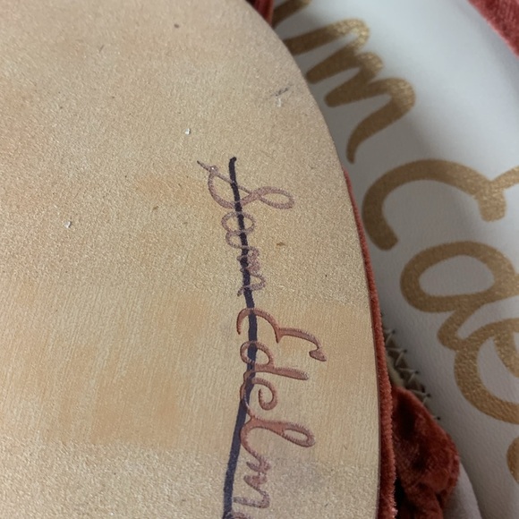 Sam Edelman Velvet Ballet Flat, size 8 - Picture 6 of 6